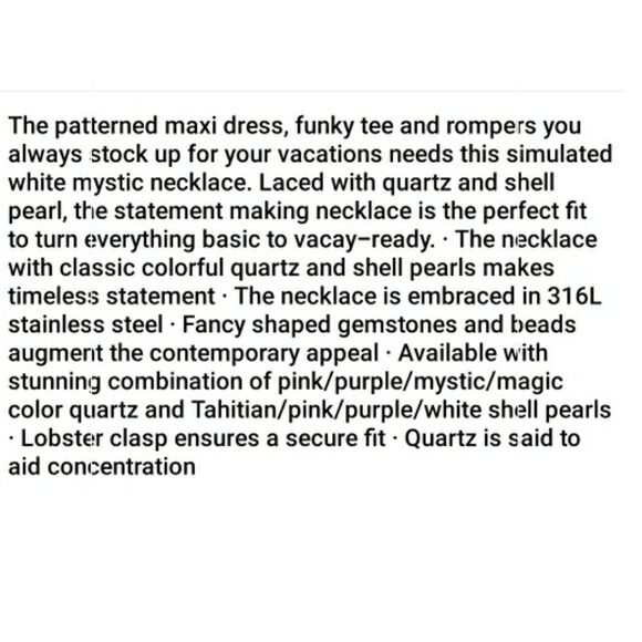 18 inch Beaded Necklace - Picture 10 of 10